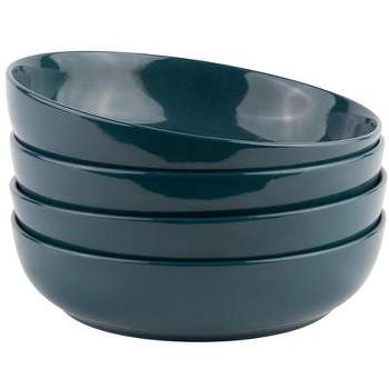 Kook Ceramic Pasta Bowls, Set of 4, 40 oz