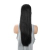 Unique Bargains Women's Fluffy Afro Long Hair Hair Extensions High Temperature Fiber 22IN 1 Pc - 2 of 4