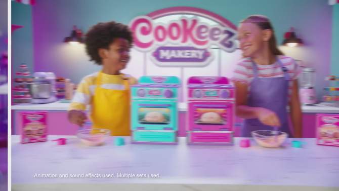 Cookeez Makery Sweet Treatz Oven Playset Exclusive Edition (Target Exclusive), 2 of 20, play video