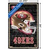 Trends International NFL San Francisco 49ers - Neon Helmet 23 Unframed Wall Poster Prints - 3 of 4