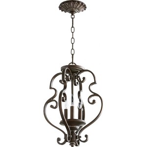 Quorum Lighting San Miguel 3-Light Pendant, Vintage Copper, 13.5W, 17H - 1 of 1