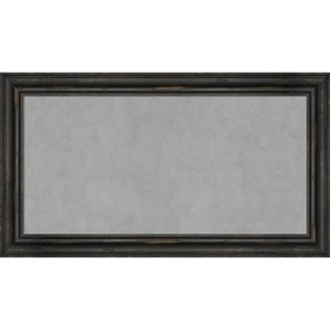 Amanti Art Rustic Pine Black Narrow Framed Magnetic Board 27 x 15 in. - 1 of 4