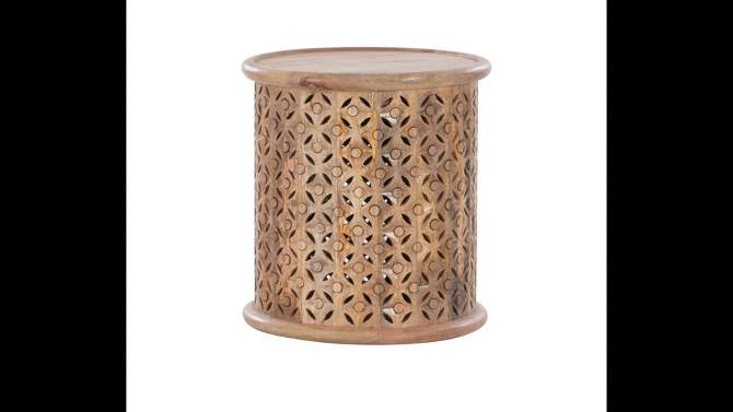 Lainey Side Table - Linon, 2 of 13, play video