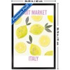 Trends International Reinders: Fruit Market - Lemons from Italy Framed Wall Poster Prints - 3 of 4