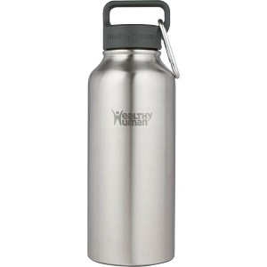 Healthy Human Stainless Steel Water Bottle |(Brushed Steel, 32 oz/ 946 ML) - 1 of 4