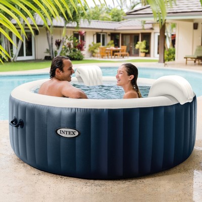 Intex PureSpa Plus 4-Person Inflatable Hot Tub Bubble Jet Spa