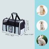 Unique Bargains Cat Carrier with Portable Food Bowl 1 Pc - 4 of 4