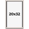 PosterPalooza | Minimalist Shadow Box Silver Picture Frame - UV Acrylic, Backing, Hanging Hardware - 2 of 4