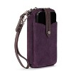 The Sak Women's Silverlake N/S Smartphone Crossbody, Aubergine Suede - 4 of 4