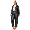 L I V D Women's Ryder Crop Vegan Leather Jacket - 2 of 3