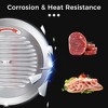 Commercial 10" Electric Meat Slicer Blade 240W Deli Food Cheese Cutter Semi-Auto - 4 of 4
