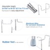 Yescom Toilet Safety Rails Frame Adjustable, Elderly Assistance Products Handles for Seniors Disabled - 4 of 4