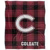 Colgate University Campus Plaid Spirit Silky Touch Super Soft Throw Blanket 50x60 - 2 of 4