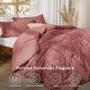 2-3 Pcs Tufted Boho Comforter Set Bed Set GentleSoft Farmhouse Shabby Chic Embroidery Bedding - 2 of 4
