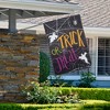 Northlight Spiderwebs and Ghosts Trick or Treat Outdoor Halloween House Flag - 40" x 28" - 3 of 4