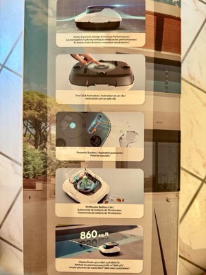 Aiper Scuba 800 Cordless Robotic Pool Vacuum - White & Gray : Target