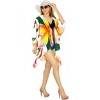 LA LEELA Women's Open Front Summer Holiday Beachwear Mini Bathing Suit Beach Loose Casual Beachwear Cover Top Dress Duster for Women L-XL White, - 2 of 4