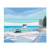 Trademark Fine Art Meredith Howse Cottesloe Beach Wood Slat Art - 3 of 4