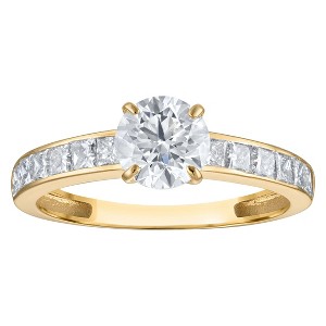 Naturalux 14K Gold 1.75 cttw Lab Grown Diamond Ring - 1 of 4
