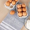 Totalee Gift I'm Sick. Sick Of Cooking Tea Towel Cotton White - 3 of 3