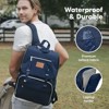 KeaBabies Explorer Diaper Bag Backpack, Large Diaper Bags for Girl, Boy, Baby Diaper Backpack with Changing Pad - 2 of 4