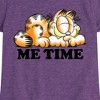 Girls' - Garfield - Me Time Sketch Fitted Short Sleeve Graphic T-Shirt - 2 of 4