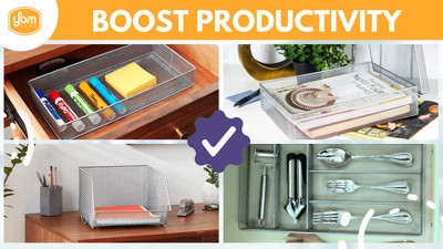 YBM Home Mesh In-Drawer Cutlery Organizer - Thumbnail 4