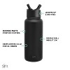 Simple Modern Summit 32oz Stainless Steel Water Bottle with Straw Lid - 3 of 3