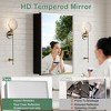 Belle Bathroom Medicine Cabinet with Beveled Mirror, Recessed or Wall Mount, Adjustable Tempered Glass Shelves - 4 of 4