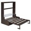 TIRAMISUBEST Queen Size Murphy Bed Wall Bed with Cushion, Space Saving Folding Murphy Cabinet Bed with Sofa for Bedroom Guestroom - 3 of 4