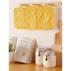 Design Imports  Quilted Potholder Set 3 Piece Yellow 7X9" - 2 of 4