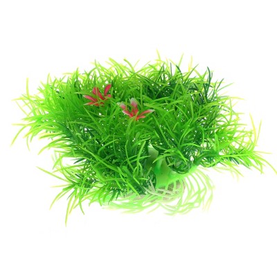 Unique Bargains Artificial Aquarium Grass Ball For Fish Tank Landscape  Decoration Green White 4.33x5.31inch 1 Pc : Target