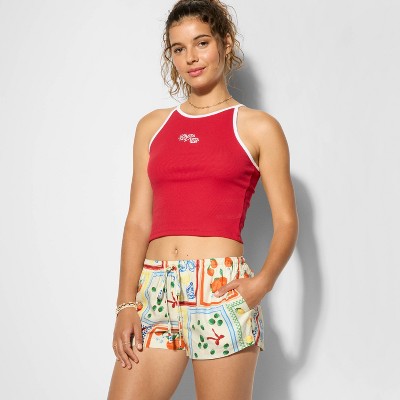 Women's Linen Pull-On Shorts - Wild Fable™
