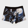 Men's Special Thanks Halloween Cats & Moon Boxer Briefs - Black - 2 of 3