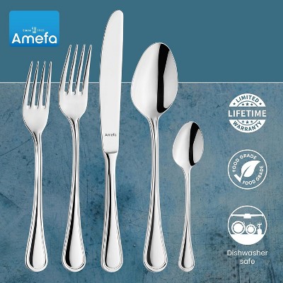 Amefa Haydn 20-Piece High Gloss Stainless Steel Flatware Set