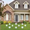 Big Dot of Happiness Blue Daisy Flowers - Lawn Decorations - Outdoor Floral Party Yard Decorations - 10 Piece - 2 of 4