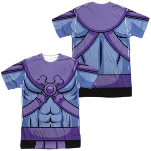 Men's Masters Of The Universe Skeletor Costume (Front Back Print) Short Sleeve Costume T-Shirt - 1 of 4
