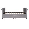 YOOCOZZ Twin Size Velvet Upholstered Daybed with Two Storage Drawers and Armrests - 2 of 4