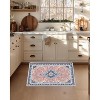 Washable Area Rug for Living Room, Bedroom, Dining, Vintage, Non-Slip, Stain-Resistant - 2 of 4