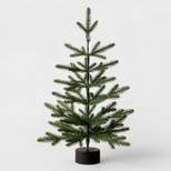 24" Unlit Indexed Mini Artificial Christmas Tree - Wondershop™