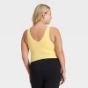 Women's Flex Light Support V-Neck Cropped Sports Bra - All In Motion™ - 2 of 3