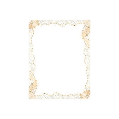 Great Papers Gold Party Letterhead 80 count 2013183