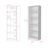 NicBex 71.1" H 4 Tier Free Standing Storage Bookshelves with Durable Structure for Office Home - 3 of 4