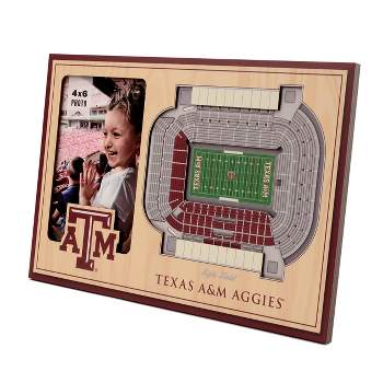 4" x 6" NCAA Texas A&M Aggies 3D StadiumViews Picture Frame