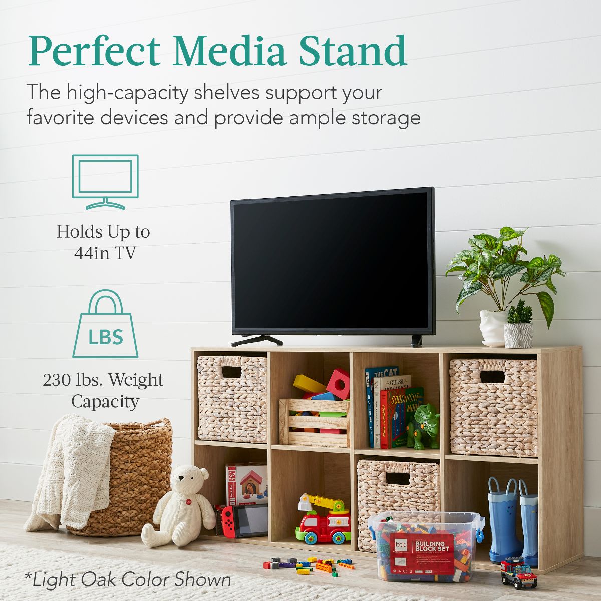 Best Choice Products Cube Bookshelf w/ Removable Back Panels - thumbnail 5