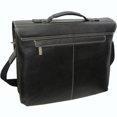 Classical Leather Organizer Briefcase (#2750-02)
