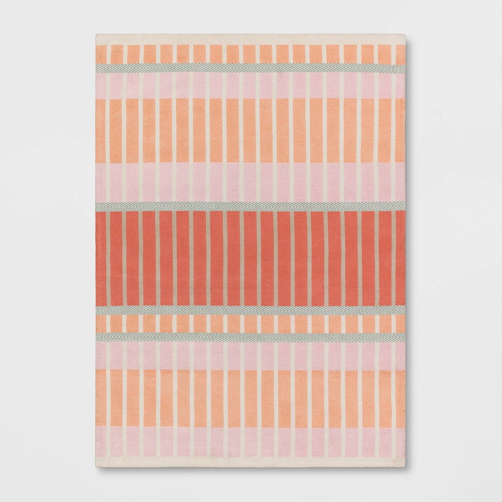 5'x7' Rug Pink/Orange - Pillowfort™