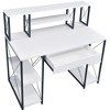 NicBex Office Desk with Open Shelves,Computer Desk  with 1 Drawer for Home Office - 4 of 4
