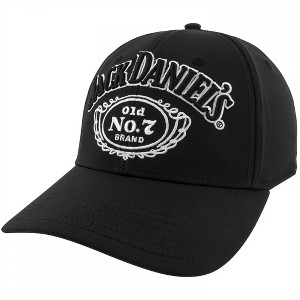 Adult Jack Daniels Old No.7 Brand Black Logo Hat - 1 of 4