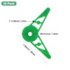 Unique Bargains Durable Plastic Adjustable Weather Resistant Plant Clips - 3 of 4